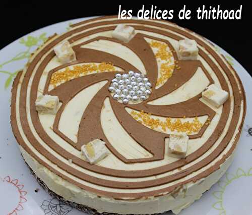 Entremet au nougat