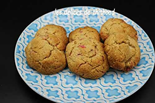 Cookies aux pralines roses