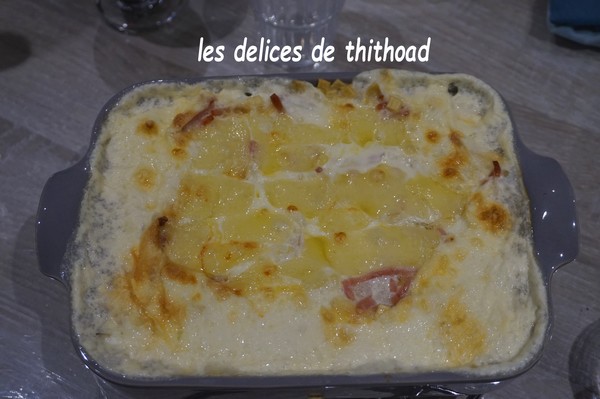 Gratin de crozets beaufort et poulet (bataille food #110)