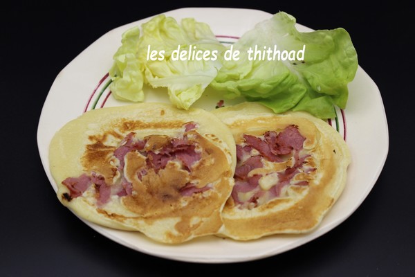 Pancakes au bacon