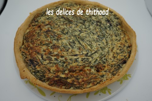 Tarte à la roquette et aux pignons (un jour, un livre, une gourmandise)