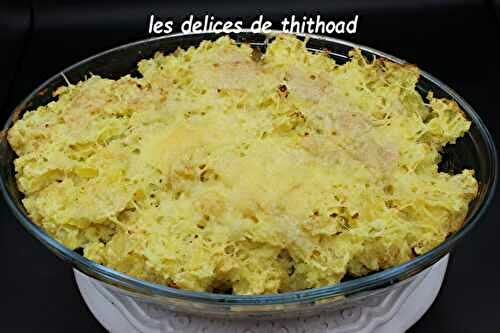 Parmentier de saumon aux épinards