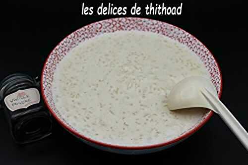 Riz au lait à l’ancienne