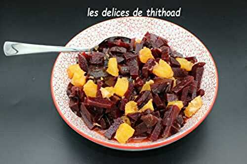 Salade de betteraves à l’orange (foodista challenge #96)