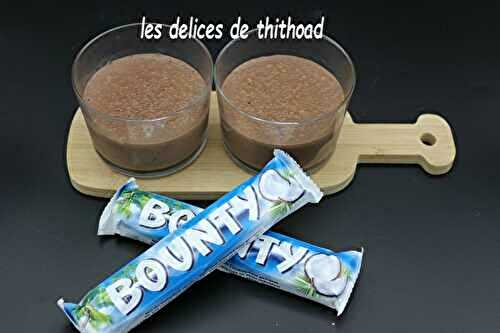 Crèmes dessert au bounty