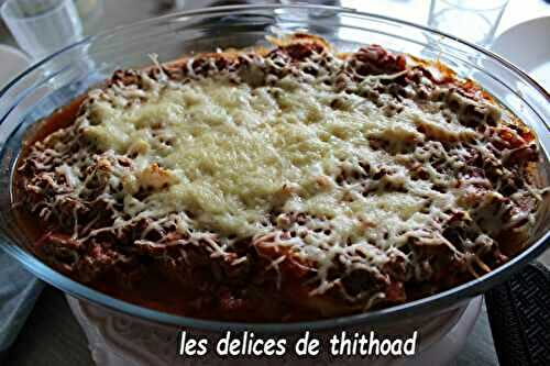 Gratin d’artichauts à la bolognaise