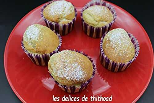 Muffins noix de coco et banane