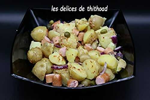 Salade de pommes de terre et knackis