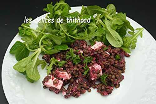 Salade de lentilles à la feta