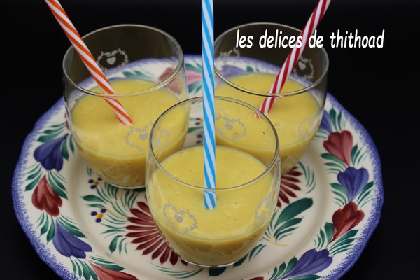 Smoothie mangue banane