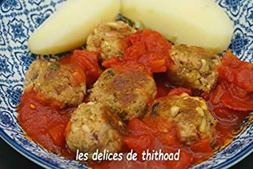 Boulettes de thon à l’Italienne (foodista challenge #102)