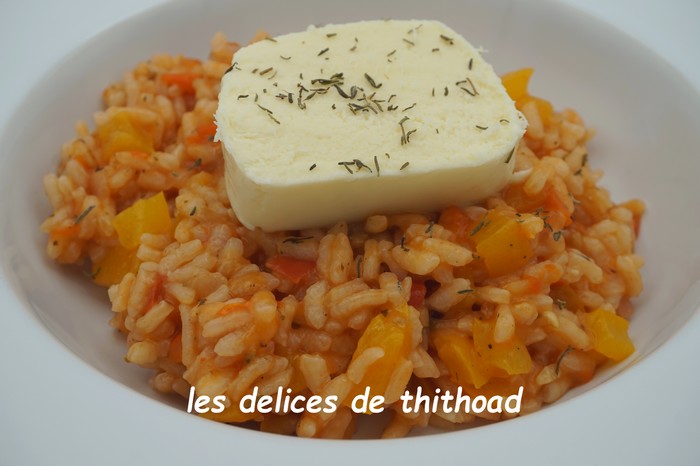 Risotto à la tomate