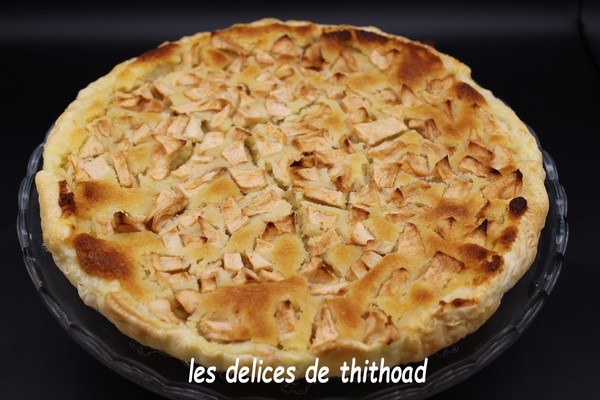 Tarte feuilletée aux pommes