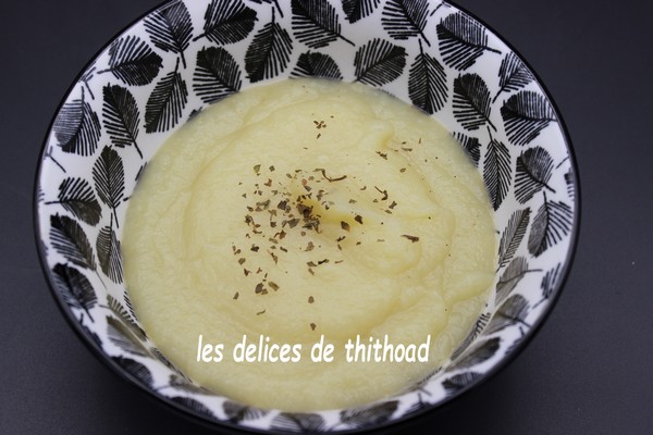 Velouté de panais au citron