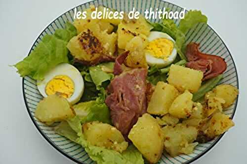 Salade de pommes de terre et bacon