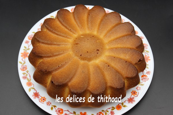 Gâteau au citron vanillé