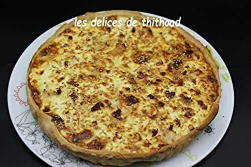 Quiche patate douce et navet