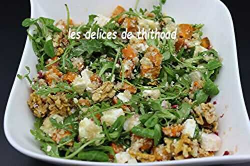 Salade patate douce, feta