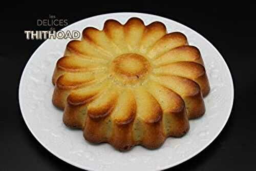 Gâteau à la poudre d’amandes et au rhum