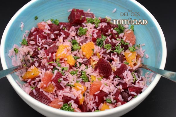 Salade de betteraves aux agrumes