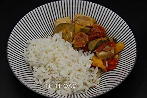 Poulet basquaise au cookéo à ma façon