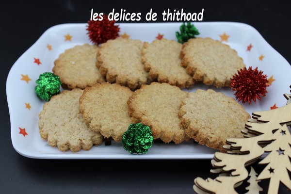 Biscuits à la farine complète (bredeles)