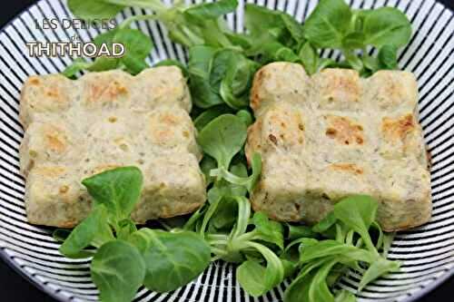 Petits carrés au thon et fromage frais