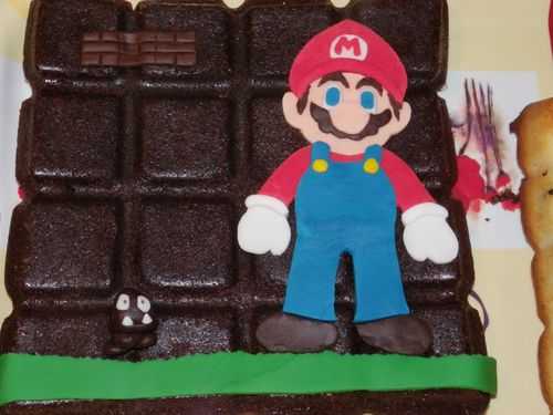 Mon gâteau Mario.......... - Les délires de Vivi...