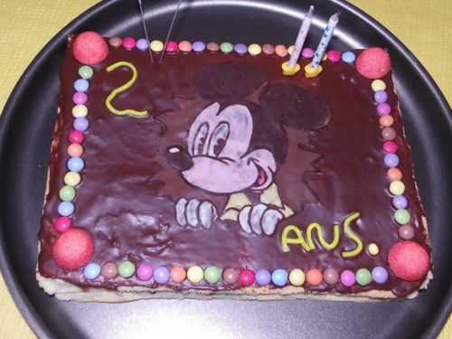 Mon gâteau Mickey! - Les délires de Vivi...