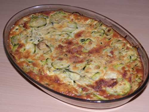 Mon gratin de courgettes au mascarpone.... - Les délires de Vivi...