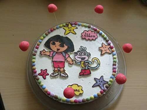 Mon gâteau Dora et Babouche..... - Vivi en cuisine...