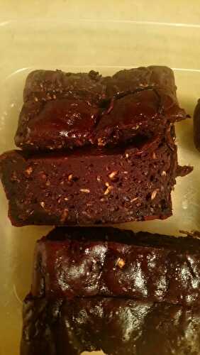 Brownie Chocolat Courgette - Les douceurs D'Orély 