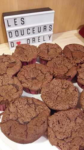 Muffins chocolat courgette - Les douceurs D'Orély 