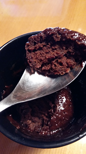 Mug cake chocolat