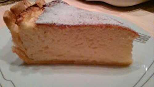 Tarte au fromage blanc