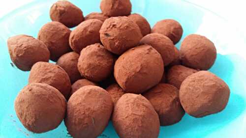 Truffes en chocolat