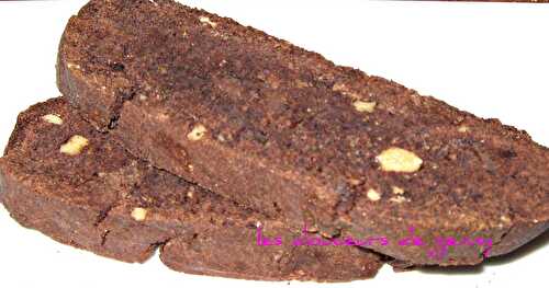 BISCOTTIS AU CHOCOLAT