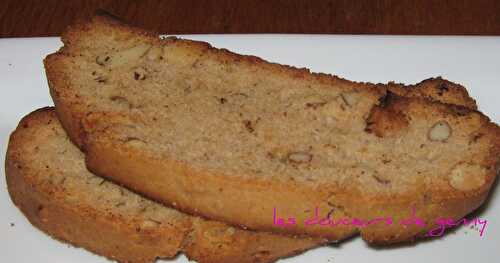 BISCOTTIS AUX AMANDES ET AU THÉ