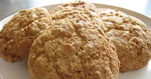 BISCUITS AU BEURRE D'ARACHIDE ET AVOINE