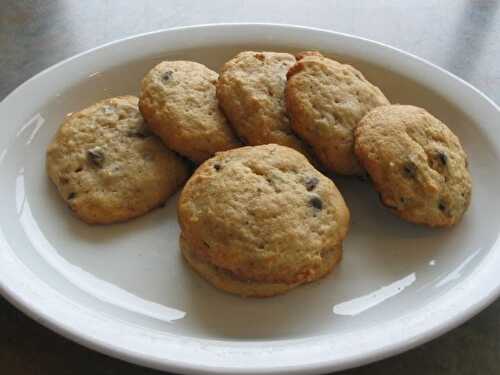 BISCUITS AUX BANANES ET CHOCOLAT