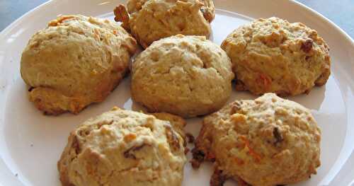 BISCUITS AUX CAROTTES ET RAISINS