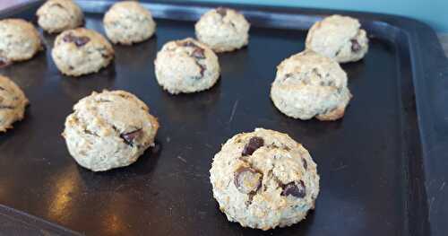 BISCUITS AUX LENTILLES, BANANES ET PÉPITES DE CHOCOLAT (blender)