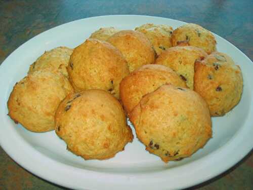 BISCUITS AUX PÉPITES DE CHOCOLAT ET CRÈME SÛRE