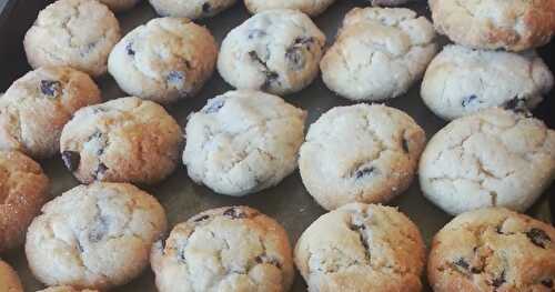 BISCUITS AUX PÉPITES DE CHOCOLAT ET FROMAGE (express)