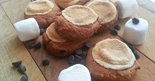 BISCUITS AUX PÉPITES ET CHOCOLAT ET GUIMAUVE