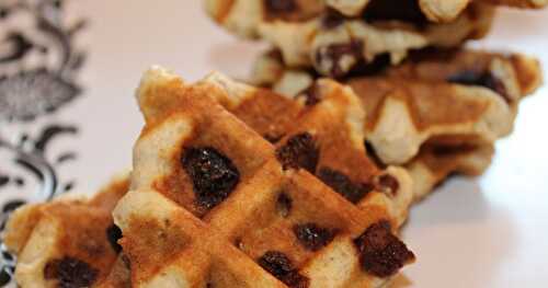 BISCUITS GAUFRE AUX PÉPITES DE CHOCOLAT