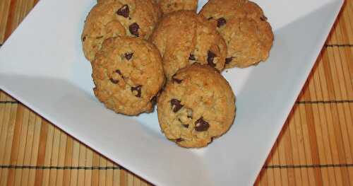 BISCUITS GRUAU ET CHOCOLAT