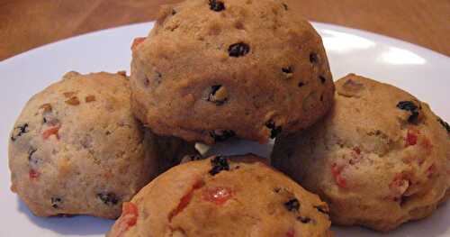 BISCUITS ROCHERS AUX CERISES