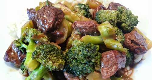 BOEUF AU BROCOLI (30 minutes)