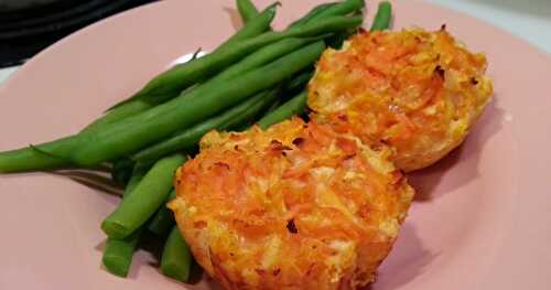 BOUCHÉES DE CHOUX-RAVE ET CAROTTES AU GINGEMBRE